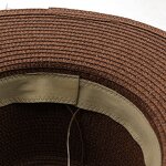 Straw Hat Manufacturer - Leather Belt Decoration Beach Summer Hat