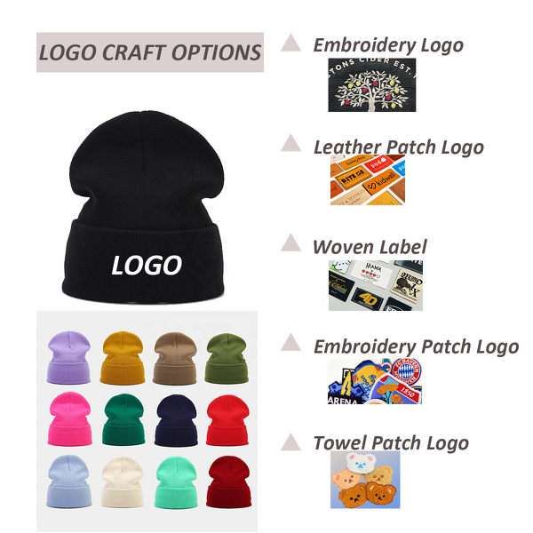 Winter Hat Factory - Custom Embroidery Classic Knit Beanies