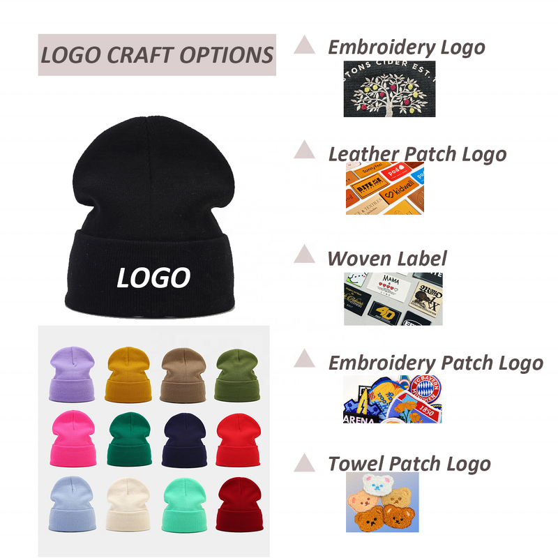 Winter Hat Factory - Custom Embroidery Classic Knit Beanies