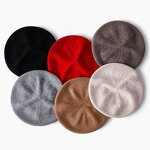 Wool Beret Manufacturer - High Quality 100% Wool Red Ladies Cap