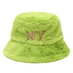 Street Fisherman Hat Manufacturer - Trendy Plain Face Small Plush Basin