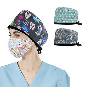 Dentist Hat Factory - Clinic All Over Print Adjustable Ponytail Cap