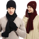 Winter Set Factory - Wholesale Fleece Lining Scarf Hat Gloves