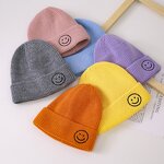 Toddler Beanie Manufacturer - Smile Face Cute Winter Fashion Hat