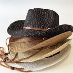 Cowboy Hat Manufacturer - Stylish Handcrafted Straw Leather Band Hat