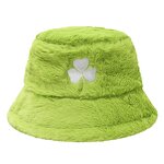Embroidered Fisherman Hat Factory - Green All-match Outdoor Bucket Hat