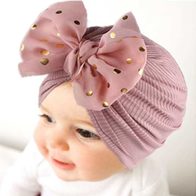 Toddler Cap Factory - Bow Head Wrap Cap for Boys Girls Wholesale