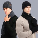 Winter Set Factory - Wholesale Fleece Lining Scarf Hat Gloves