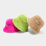 Women Hat Manufacturer - European American Fashion Bow Embroidered Plush