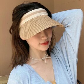 Straw Hat Factory - Wholesale Paper Adults Plain Visor Hat