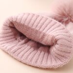 Toddler Hat Manufacturer - Winter Pom Pom Knit Sports Turban Hat