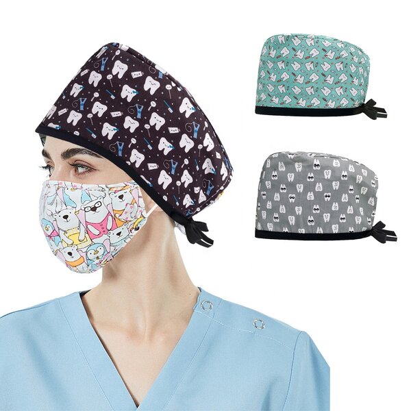 Dental Scrub Cap Manufacturer - Clinic Doctor Nurse Operating Cotton