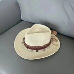 Cowboy Hat Manufacturer - Durable Outdoor Straw Hat with UV Shield