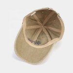 Baseball Cap Factory - Vintage Cotton Embroidered Coconut Tree Cap