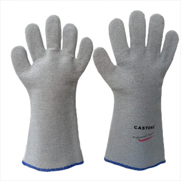 Heat Resistant Gloves Factory - OEM Polyester Silicone Coated 250C