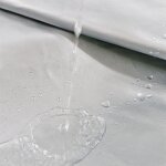 Silicone Raincoat Manufacturer - OEM Soft Puncture Resistant Silver