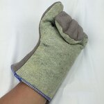 Heat Protective Mitten Gloves Factory - OEM Aramid Polyester Felt 250C