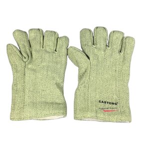 Heat Insulated Gloves Manufacturer - OEM Para-Aramid Carbon Fiber Twill 500C