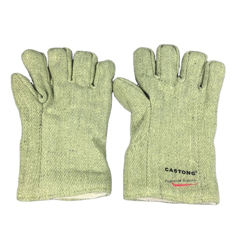 Heat Insulated Gloves Manufacturer - OEM Para-Aramid Carbon Fiber Twill 500C
