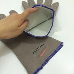 Protective Gloves Factory - OEM Polyester Felt Latex Coated for Welding