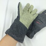 Heat Protective Gloves Factory - OEM Aramid Polyester Felt 300C Welding
