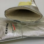 Heat Resistant Gloves Manufacturer - OEM Aluminized Para-Aramid Twill 500C