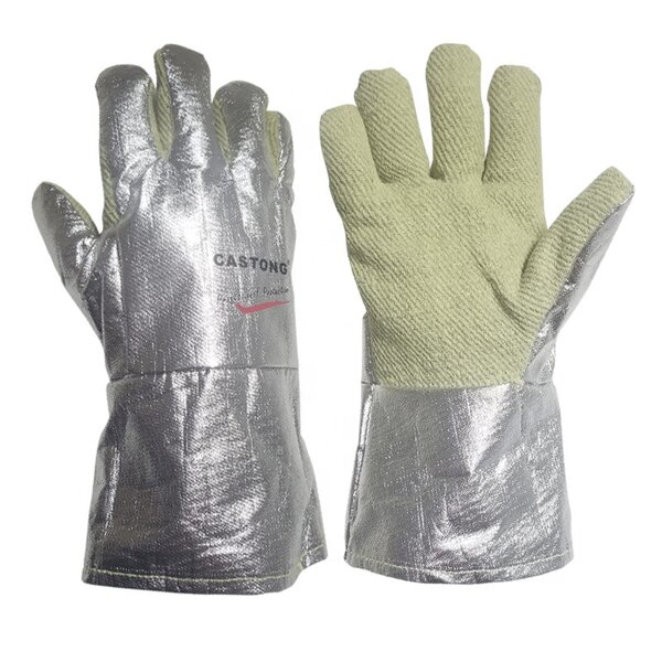 Heat Resistant Gloves Factory - OEM Aluminized Para-Aramid Carbon Fiber Felt