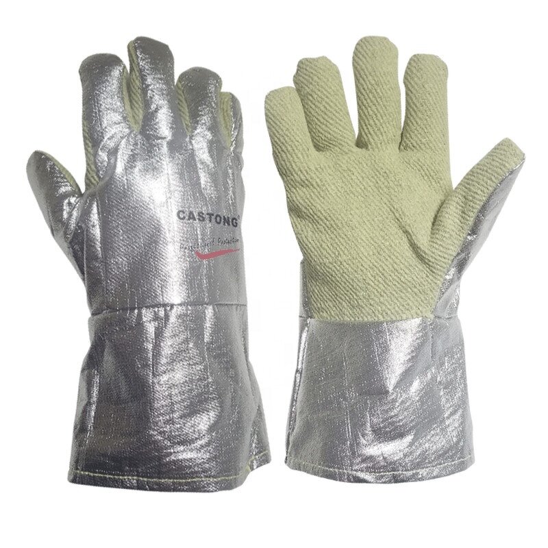 Heat Resistant Gloves Factory - OEM Aluminized Para-Aramid Carbon Fiber Felt