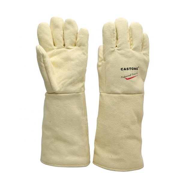 Heat Resistant Gloves Manufacturer - OEM Long Para-Aramid Felt 500C 45cm