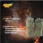 Heat Resistant Gloves Manufacturer - OEM Para-Aramid Carbon Fiber Felt 500C