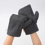 Oven Mitt Factory - OEM Custom Logo Printable Linen Mitten