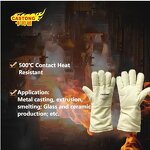 Heat Resistant Gloves Factory - OEM Para-Aramid Fine Twill 500C