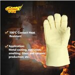 Heat Resistant Gloves Manufacturer - OEM Reinforced Para-Aramid Felt 500C