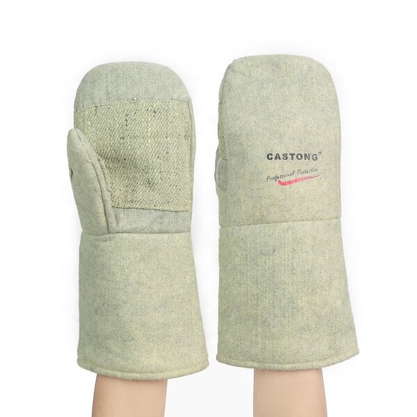 Heat Resistant Mitten Gloves Factory - OEM Para-Aramid Carbon Fiber Felt