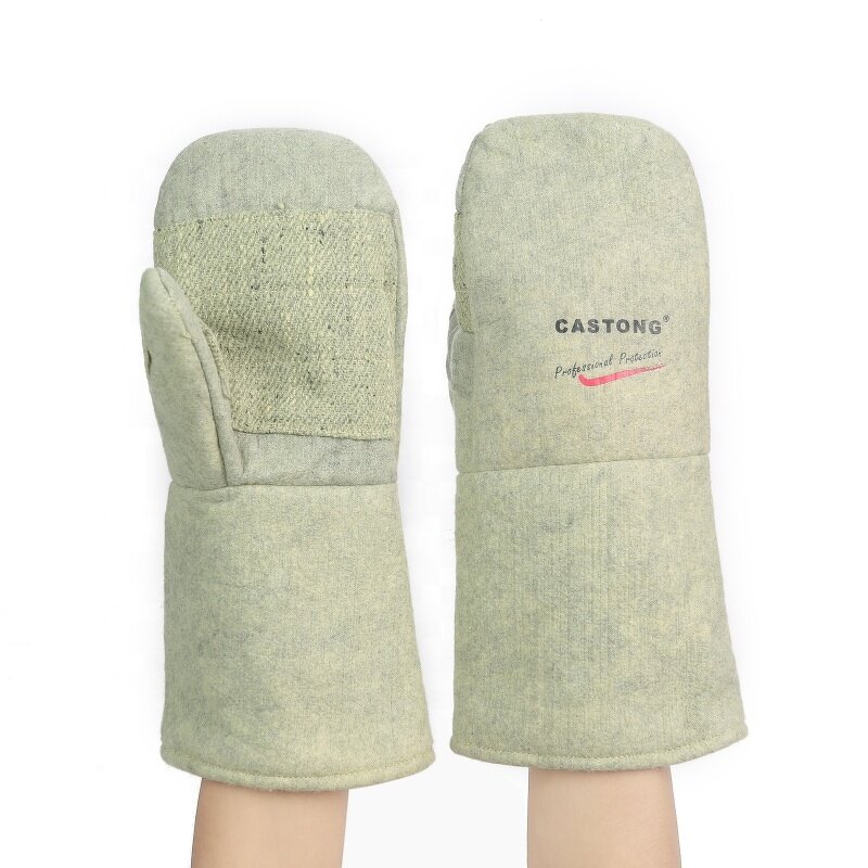 Heat Resistant Mitten Gloves Factory - OEM Para-Aramid Carbon Fiber Felt