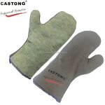 Heat Protective Mitten Gloves Factory - OEM Aramid Polyester Felt 250C