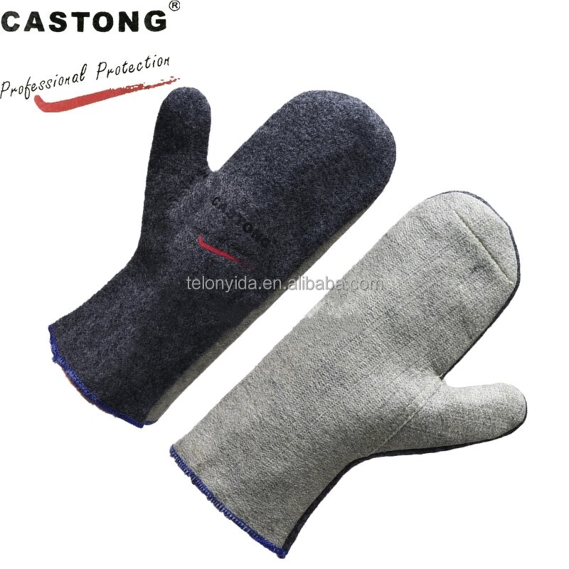 Heat Resistant Gloves Manufacturer - OEM Polyester Knitted Nitrile Coated