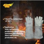 Heat Resistant Gloves Manufacturer - OEM Para-Aramid Carbon Fiber Felt 500C