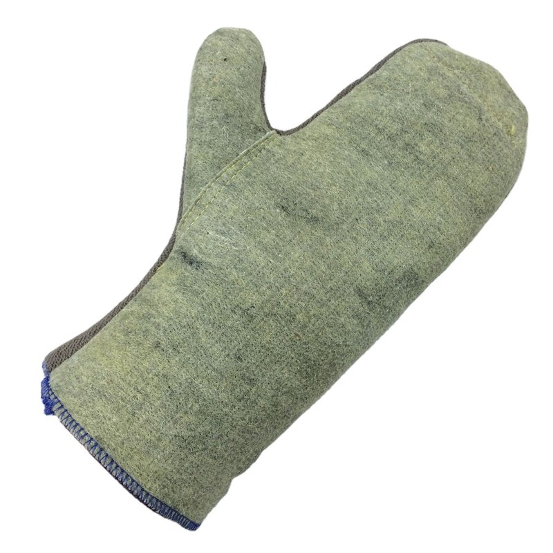 Heat Protective Mitten Gloves Factory - OEM Aramid Polyester Felt 250C
