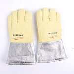 Heat Resistant Gloves Manufacturer - OEM Aluminized Para-Aramid Twill 500C