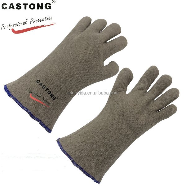 Protective Gloves Factory - OEM Polyester Felt Latex Coated for Welding