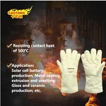 Heat Protective Gloves Factory - OEM Para-Aramid Felt for Glass Production