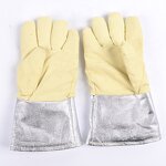 Heat Resistant Gloves Manufacturer - OEM Aluminized Para-Aramid Twill 500C