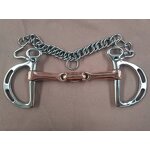 Horse Bit Manufacturer - Pelham Cherry Roller Snaffle Bits