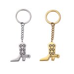 Cowboy Keychain Factory - Custom Western Boots Keyring Supplier