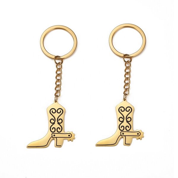 Cowboy Keychain Factory - Custom Western Boots Keyring Supplier