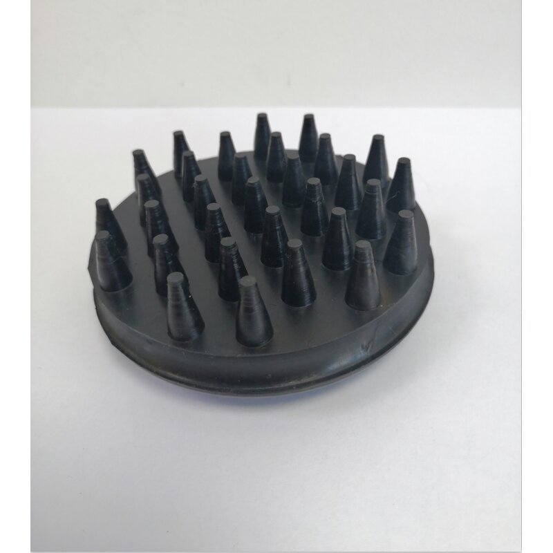 Horse Curry Comb Manufacturer - Round Rubber Massage Brush