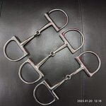 Horse Bit Supplier - Jointed D-Ring Hollow Snaffle