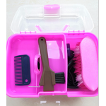 Horse Grooming Set Supplier - 8 Pieces Tools with Organizer