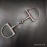 Horse Bit Supplier - Jointed D-Ring Hollow Snaffle